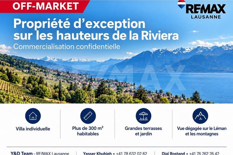 OFF-MARKET | Propriété dexception sur les hauteurs de la Riviera (1)