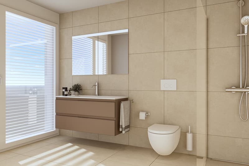 Wohnüberbauung ALZBACHFELD Reinach - 3.5-Zimmer-Attika-Eigentumswohnungen (10)