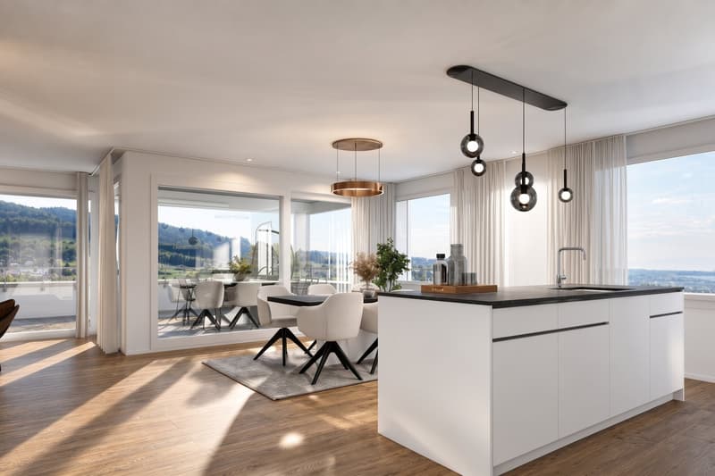 Moderne 3.5-Zimmer-Attika Wohnung  im Neubau – Reinach AG (5)