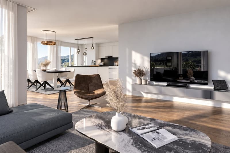 Moderne 3.5-Zimmer-Attika Wohnung  im Neubau – Reinach AG (6)