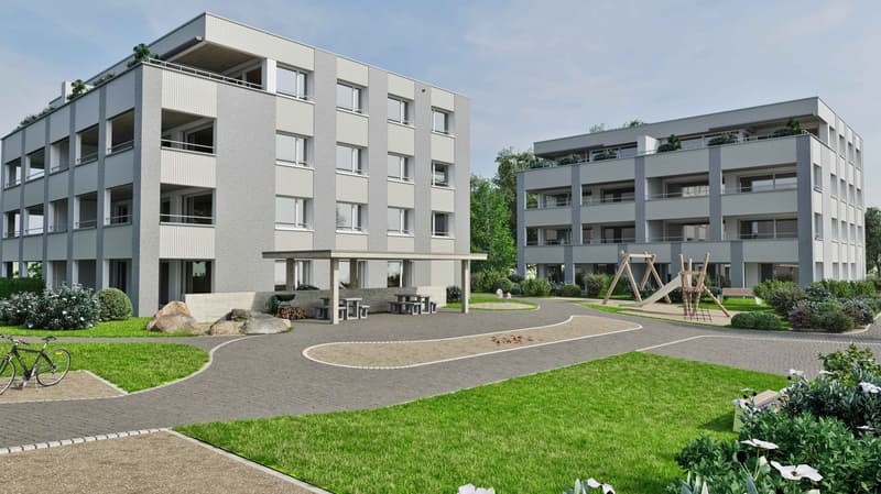 Wohnüberbauung ALZBACHFELD Reinach - 3.5-Zimmer-Attika-Eigentumswohnungen (19)