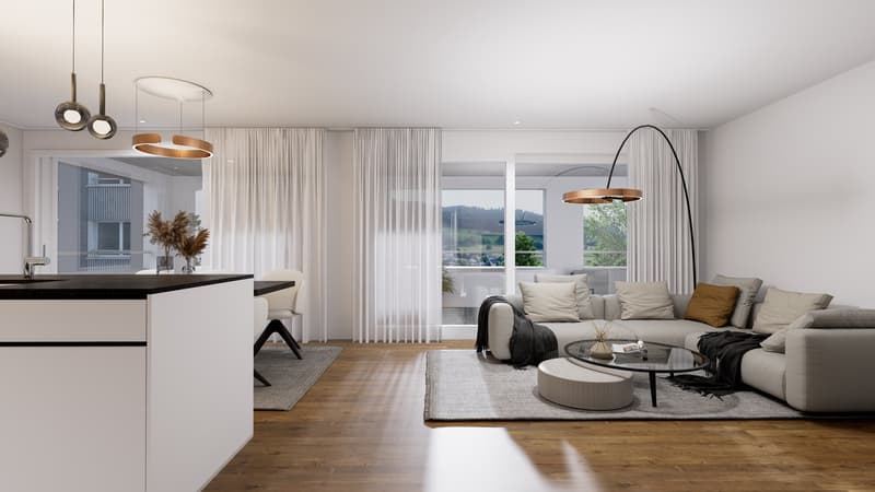Wohnüberbauung ALZBACHFELD Reinach - 5.5-Zimmer-Eigentumswohnungen (4)