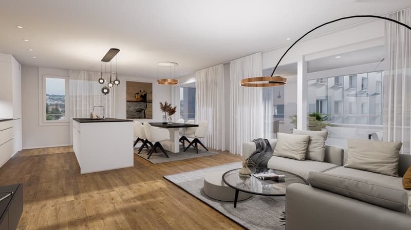 Wohnüberbauung ALZBACHFELD Reinach - 5.5-Zimmer-Eigentumswohnungen (5)