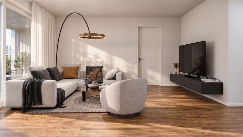 Neubau 3.5-Zimmer-Wohnung im Erdgeschoss in Reinach AG – Modern, hell und familienfreundlich (2)