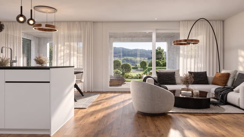 Neubau 3.5-Zimmer-Wohnung im Erdgeschoss in Reinach AG – Modern, hell und familienfreundlich (3)