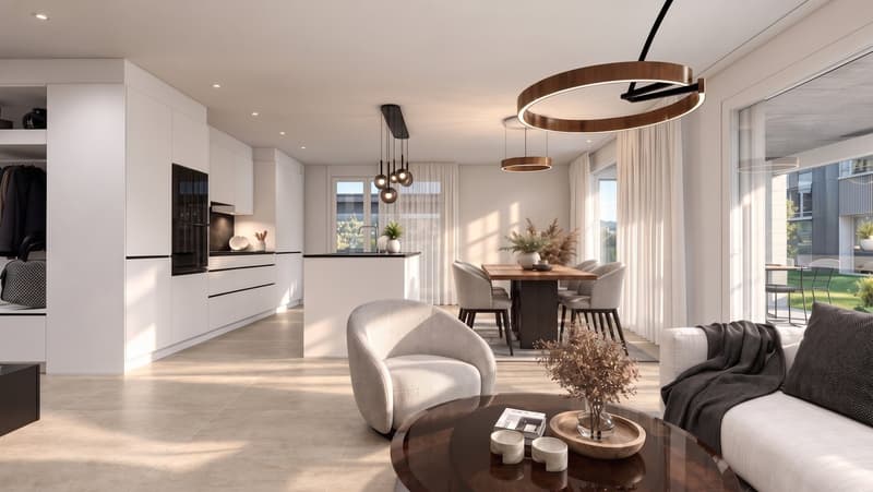 Neubau 3.5-Zimmer-Wohnung im Erdgeschoss in Reinach AG – Modern, hell und familienfreundlich (4)