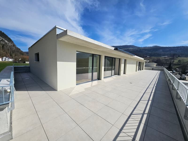 Unsere letzte Attika wartet auf Sie 80m2 Terrasse und toller Ausblick (17)