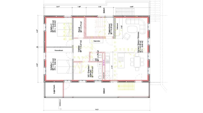 Charmante 3.5-Zimmer-Wohnung in Oberdiessbach (2)