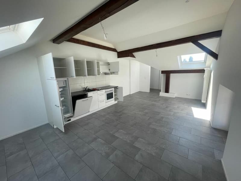 Appartement rénové de 3.5 pièces au 3e étage avec jardin commun (3)