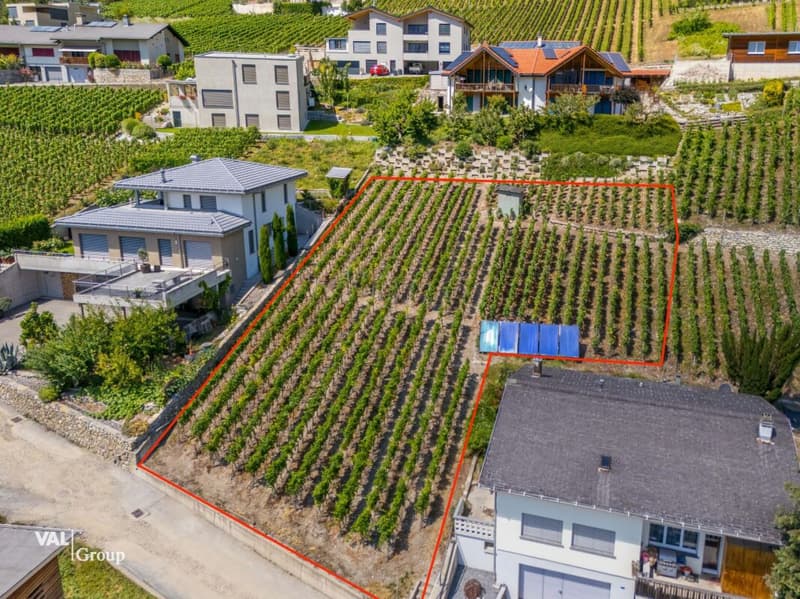 Your dream house could be built here - sunny building plot in Leuk (3)