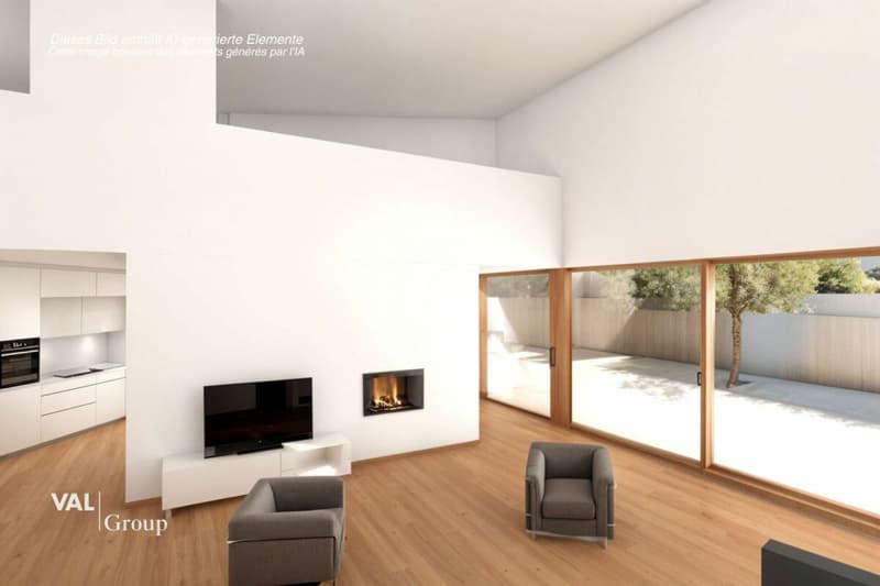 Building land with approved single-family house in an exclusive, elevated location (3)