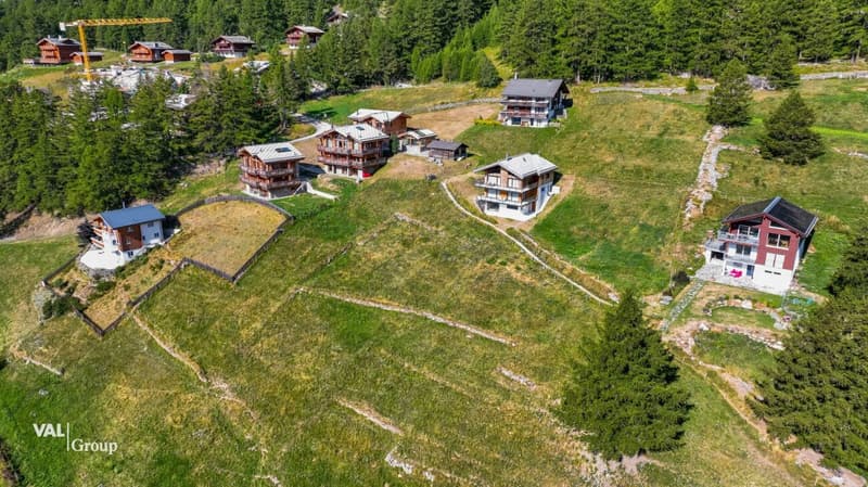 Schöne Bauparzellen mit grandiosem Blick in Saas-Fee (5)
