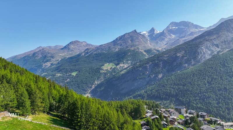 Schöne Bauparzellen mit grandiosem Blick in Saas-Fee (7)