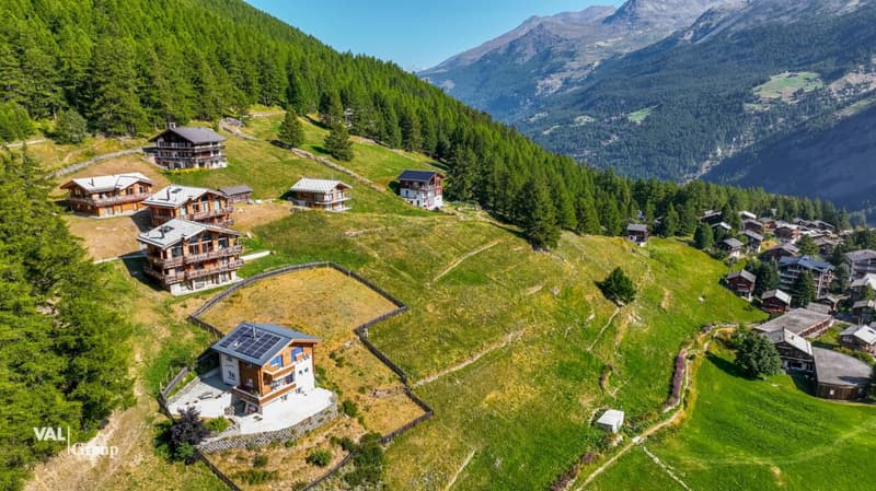 Schöne Bauparzellen mit grandiosem Blick in Saas-Fee (3)