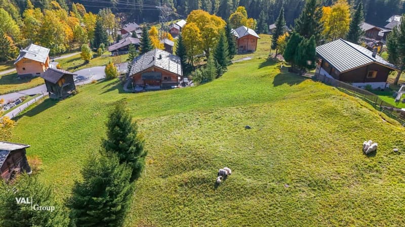 Terreno edificabile a Blatten vicino a Naters - posizione tranquilla nel villaggio di Rischinen con una vista da sogno (4)