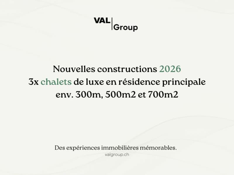 Off-Market - Trois chalets neufs d'exception en résidences principales (2)