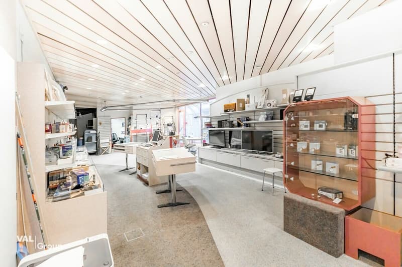Attractive ground floor and basement property in a prime central location in Visp (6)