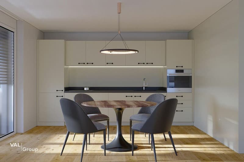 Attraktive 3.5 Zimmerwohnung im Dachgeschoss - Wohnen mit Aussicht (4)