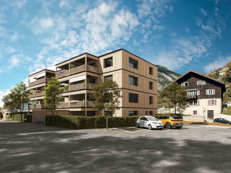 Aussergewöhnliche 5.5-Zimmer Attikawohnung in Steg (2)