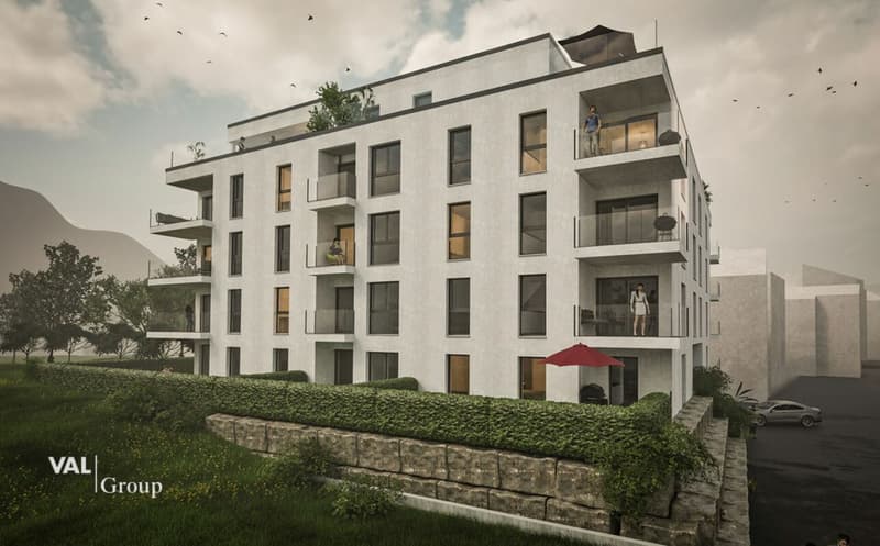 Only a few available: Exclusive condominiums in the center of Susten (5)