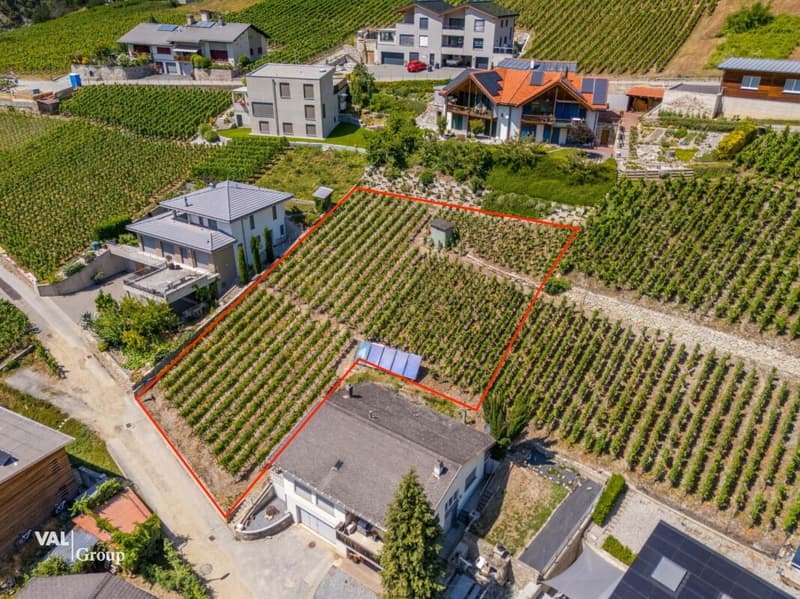 La tua casa dei sogni potrebbe essere costruita qui - terreno edificabile soleggiato a Leuk (5)