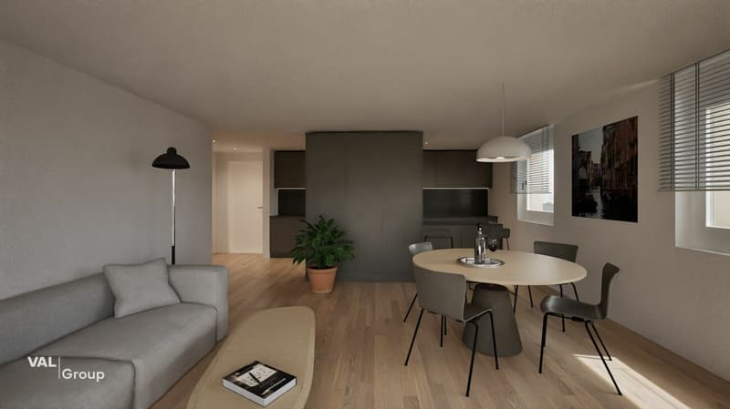 Attraktive Wohnung mit sonniger Terrasse in Brig-Glis (1)
