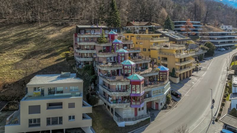 Exklusive 5.5-Zimmer-Terrassenwohnung mit Lift direkt in die Wohnung - privilegierte Aussichtslage in Visp (19)