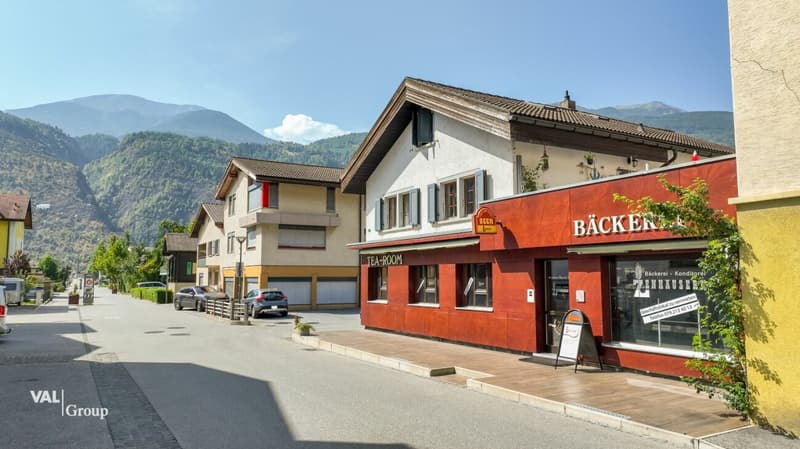 Commercial premises with charm and potential in the center of Raron (11)