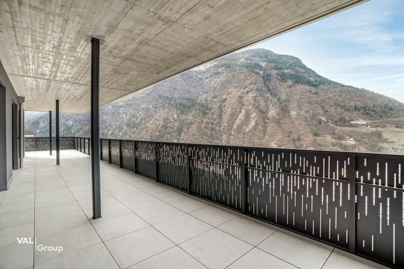 Einzigartige 4.5-Zimmer-Attikawohnung in Visp - modernes Wohnen mit bester Aussicht (14)