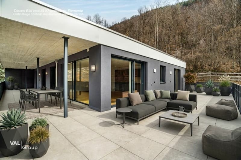 Einzigartige 4.5-Zimmer-Attikawohnung in Visp - modernes Wohnen mit bester Aussicht (13)
