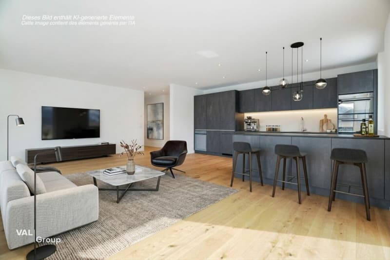 Einzigartige 4.5-Zimmer-Attikawohnung in Visp - modernes Wohnen mit bester Aussicht (3)
