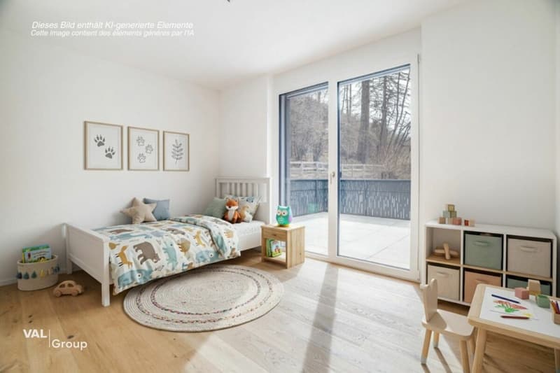 Einzigartige 4.5-Zimmer-Attikawohnung in Visp - modernes Wohnen mit bester Aussicht (5)
