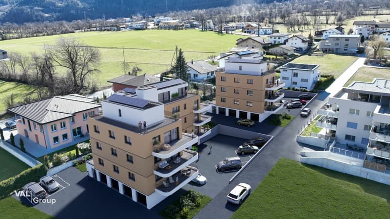 Appartamento di 3,5 locali elegante con architettura moderna e balcone (8)