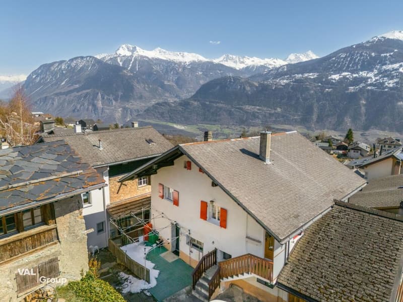 Appartement ensoleillé avec balcon et vue sur les Alpes (9)