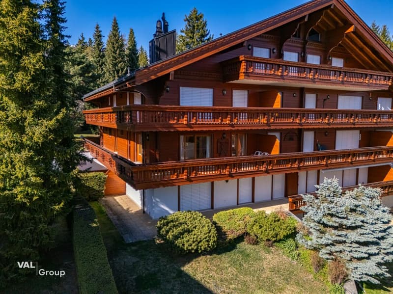 Appartement alpin avec vue sur l'Etang Blanc à Crans-Montana (16)