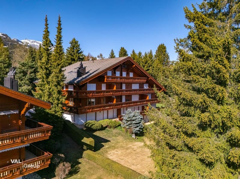 Appartement alpin avec vue sur l'Etang Blanc à Crans-Montana (1)