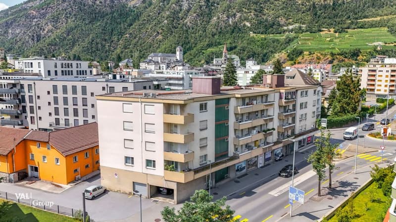 In Renovation - Grosszügige 4.5-Zimmer-Wohnung an zentraler Lage in Visp (1)