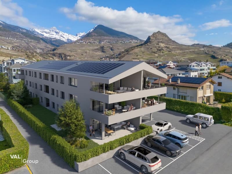 Résidence "Azzura" Rez-de-jardin lumineux avec terrasse et jardin privatif (4)