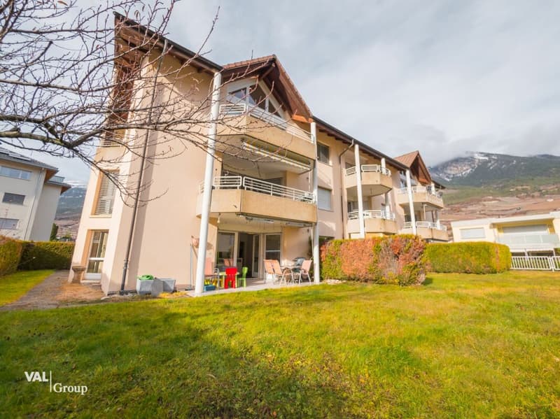 Gepflegte Gartenwohnung im Weinparadies Salgesch (12)