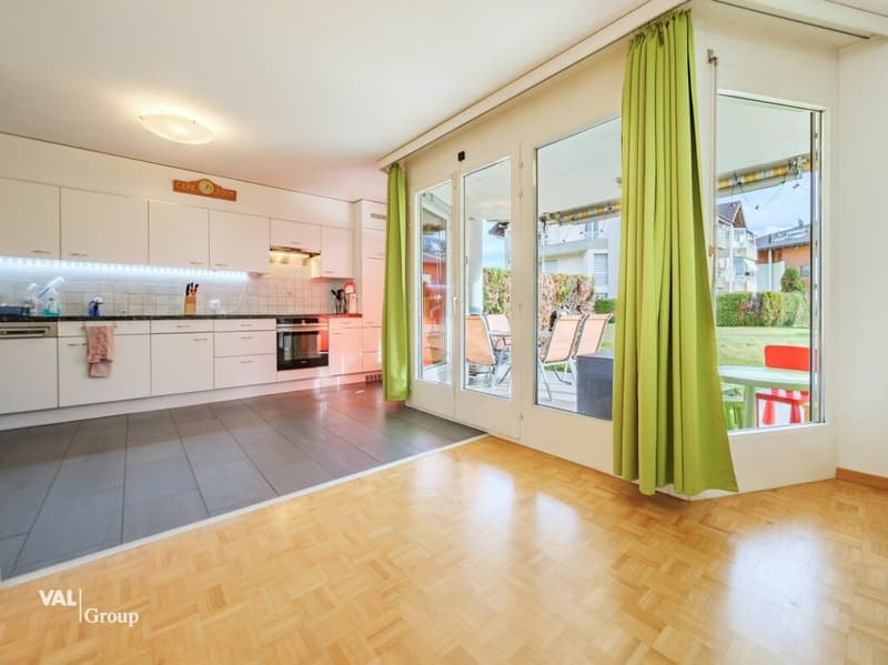 Gepflegte Gartenwohnung im Weinparadies Salgesch (4)