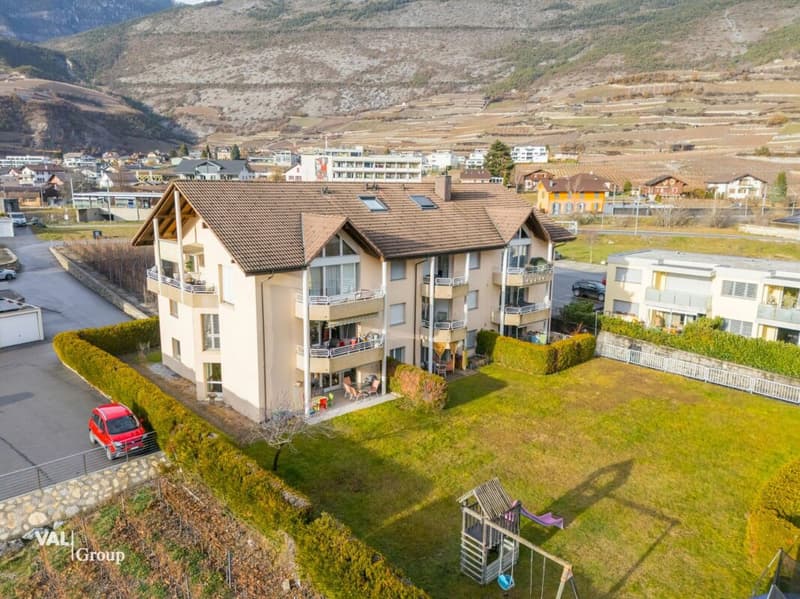 Gepflegte Gartenwohnung im Weinparadies Salgesch (13)