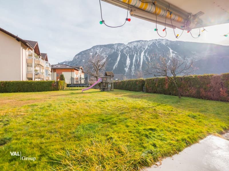 Gepflegte Gartenwohnung im Weinparadies Salgesch (11)