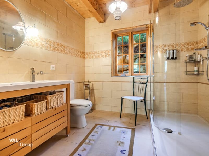 Magnifique chalet "canadien" pour les amoureux de nature (6.5 + 3.5 pces) (8)