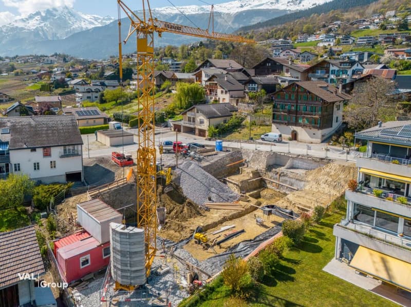 Spacieux appartement 3,5 pièces avec balcon - Un cadre paisible avec une belle vue (11)