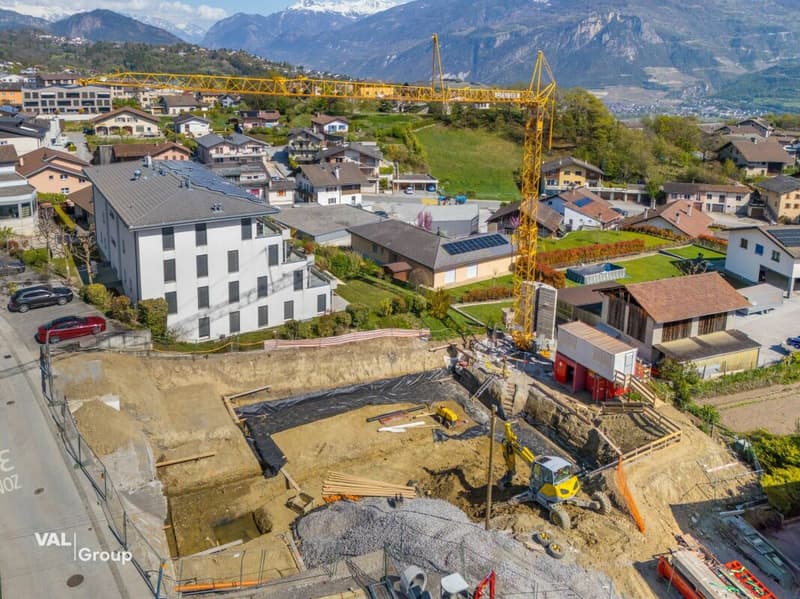 Spacieux appartement 3,5 pièces avec balcon - Un cadre paisible avec une belle vue (12)