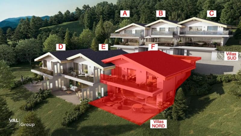 Villa contemporaine avec vue panoramique sur la plaine du Rhône (1)