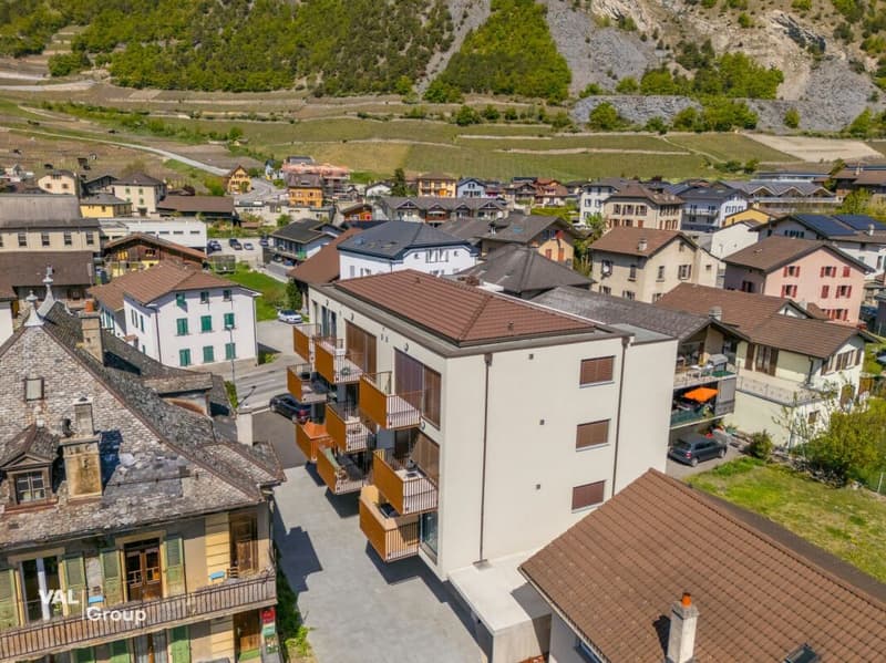 Immeuble de 9 appartements - 4.4 % de rendement brut immédiat, au coeur du village (2)