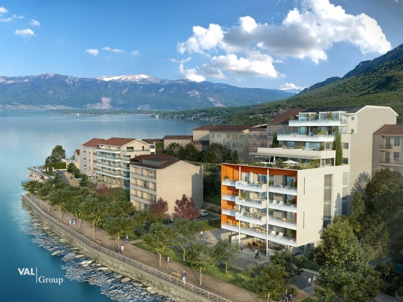 Bord de lac, panorama unique - un appartement de standing (2)