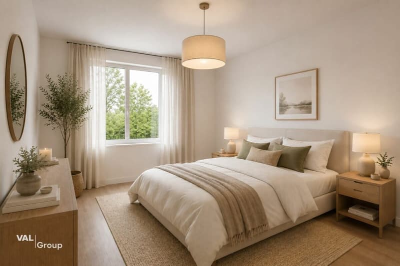 Spacieux et lumineux, avec magnifique espace extérieur (3)