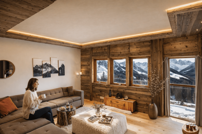 Panorama alpin unique - Superbe 4.5 pièces lumineux et spacieux. (4)